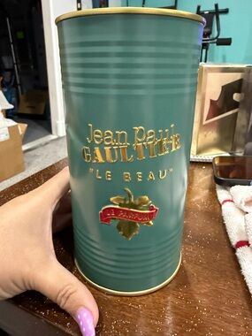 Jean Paul Gaultier Gold Decorative Tin